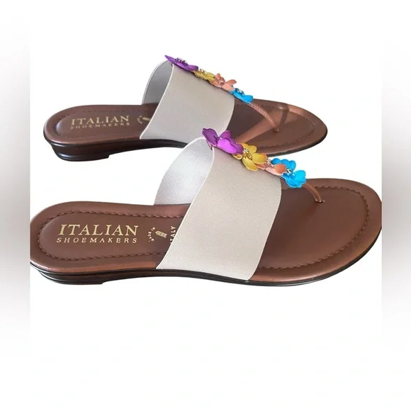 Italian Shoemakers Merry slip on sandal , new in box, size 11 - Picture 4 of 9